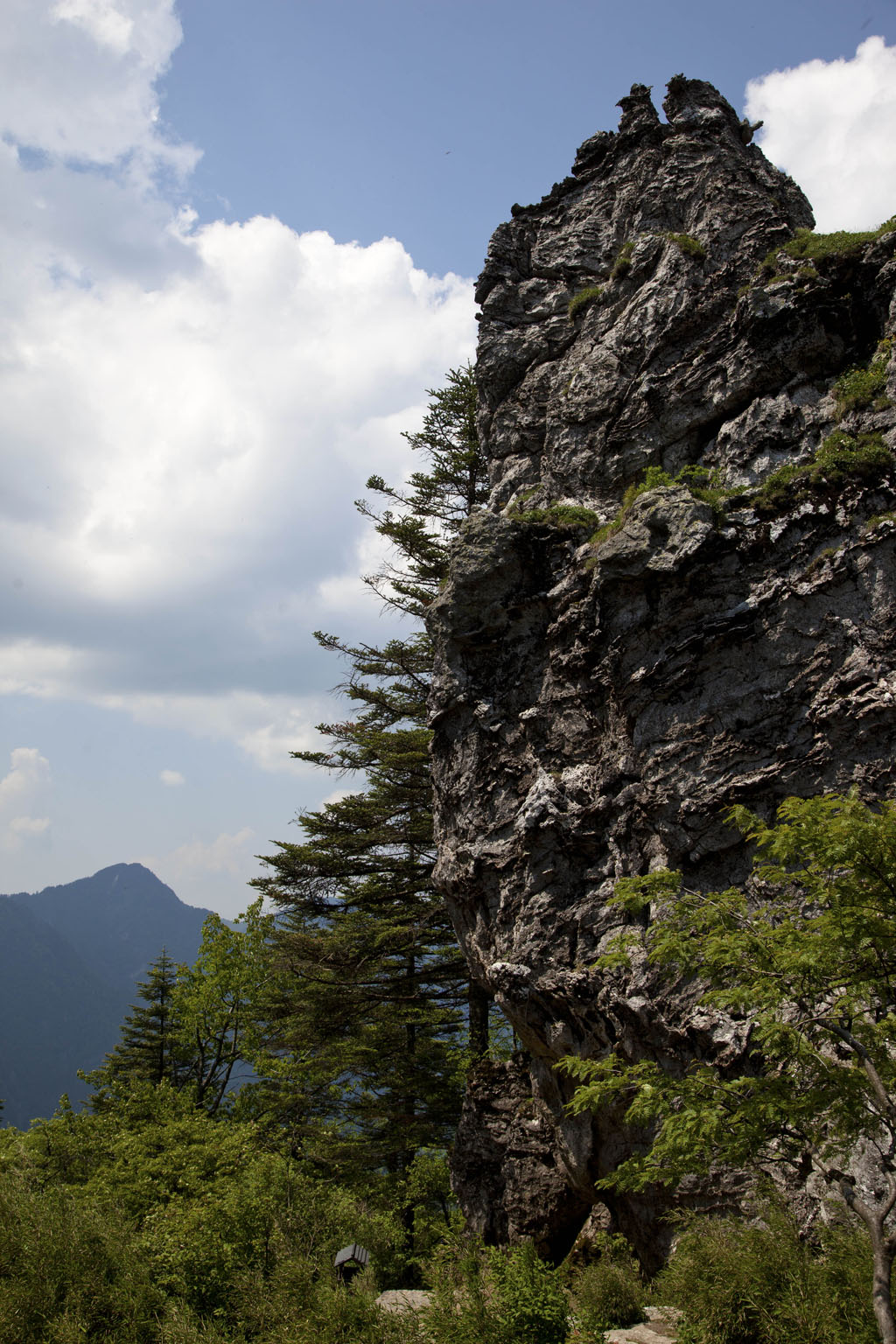 野人出没的地方神农架板壁岩