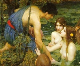 许拉斯和水泽女仙|少年的沉溺
