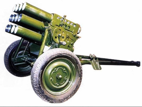 横扫世界各地战场的国产神器 63式107火箭炮