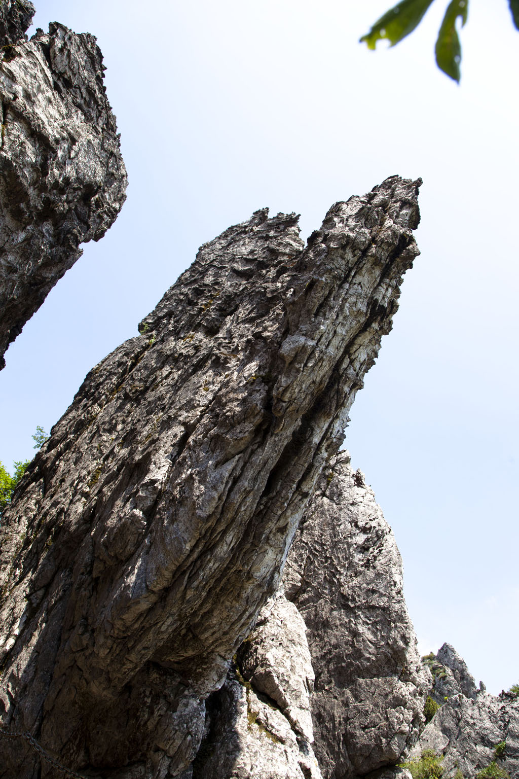 野人出没的地方神农架板壁岩