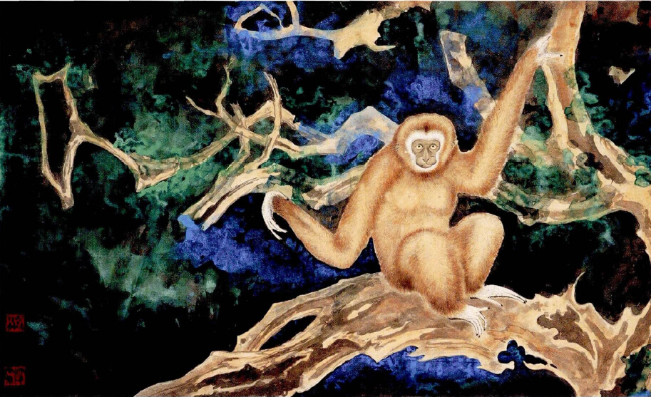 五百年来第一的国画大师竟然是猴子转世｜张大千与猴子的不解情缘