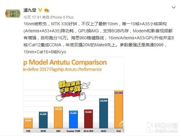 华为公司Mate 9首曝：麒麟960 20MP双镜头