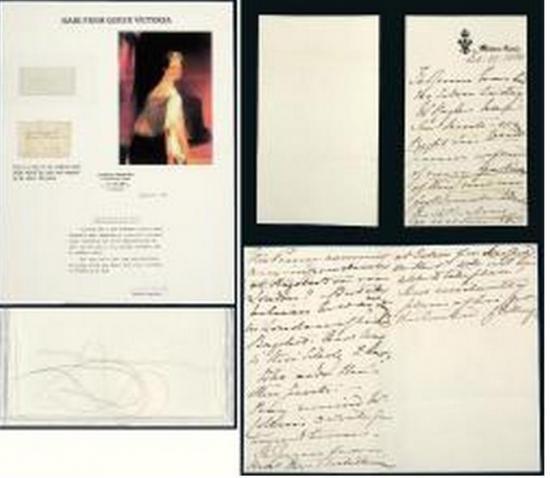 英女王亲笔信拍出1.44万英镑 信件内容曝光