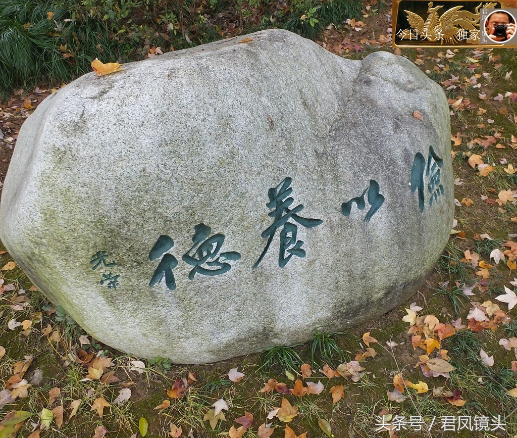 这个也不认识哟慎独满招损,谦受益静以修身清心醒园