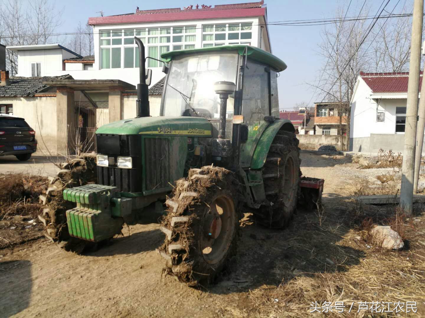 13年的迪爾5—804拖拉機(jī)，現(xiàn)在二手車的行情能賣多少錢了？