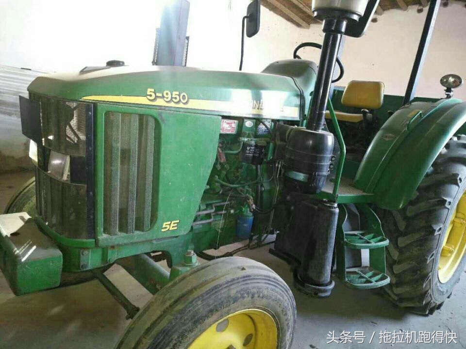 14年迪爾950拖拉機，耕地還是挺好的