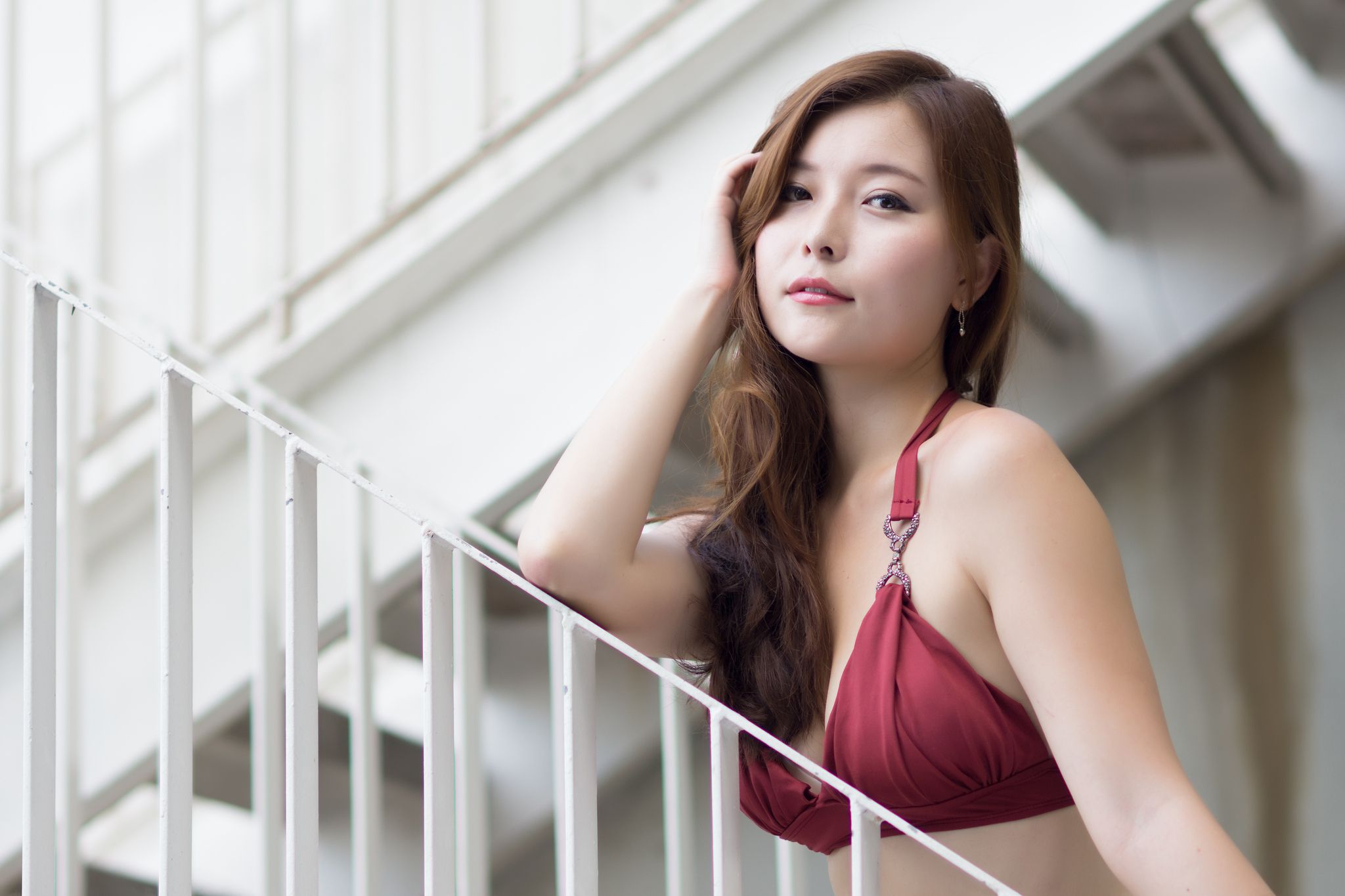 极品亚洲美女代斯修长高跟私房写真图片图片