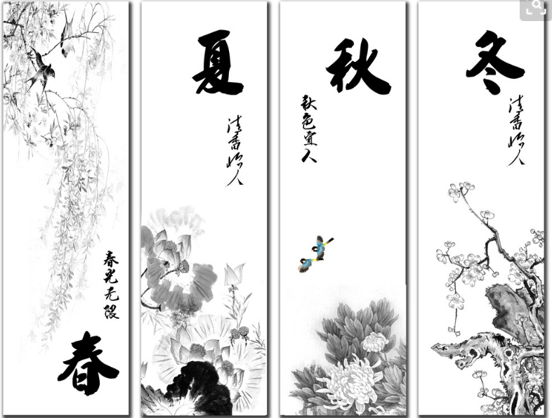 歌咏春夏秋冬的诗词，春花秋月，夏夜冬雪，四季美景尽在诗中-第7张图片-非凡网
