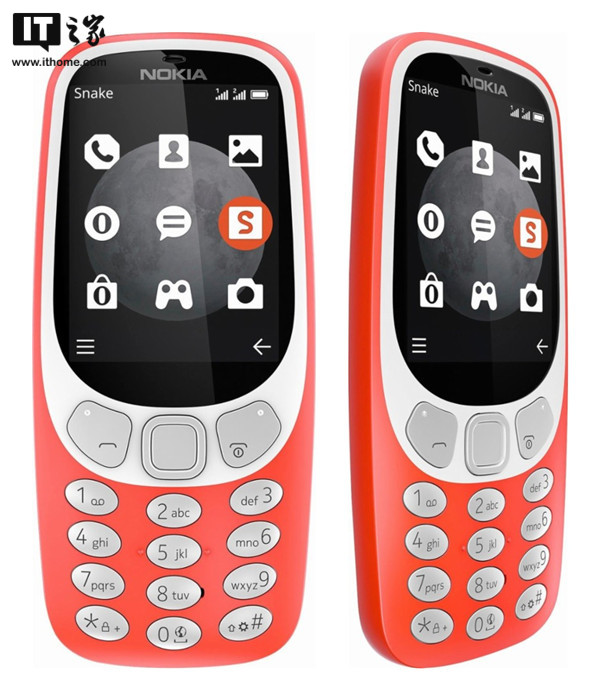 400元！Nokia3310 3G版英国开售：全新升级颜色