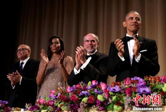 奥巴马的最后一场白宫记者晚宴 致敬科比