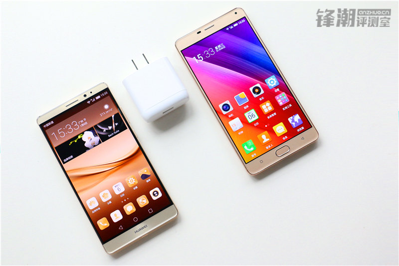 快速充电侠中间的续航力大比拼：金立M5 Plus VS 华为公司Mate 8