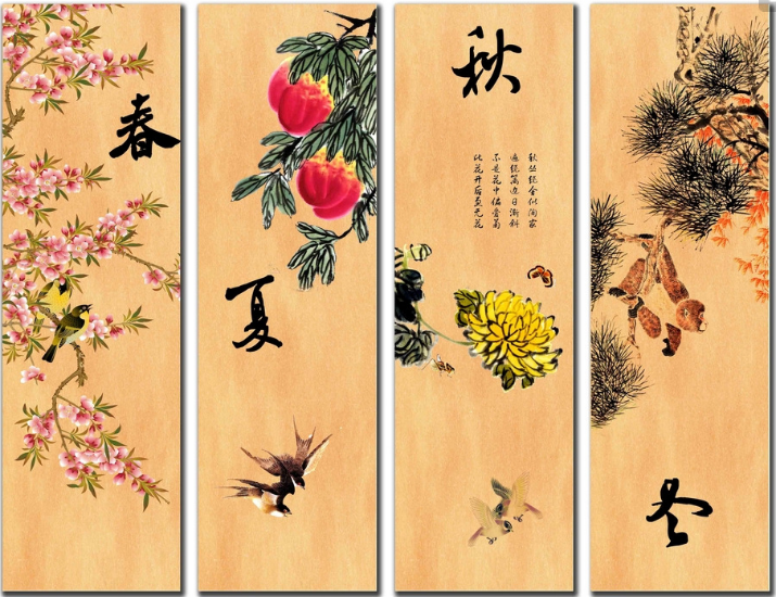 歌咏春夏秋冬的诗词，春花秋月，夏夜冬雪，四季美景尽在诗中-第15张图片-非凡网
