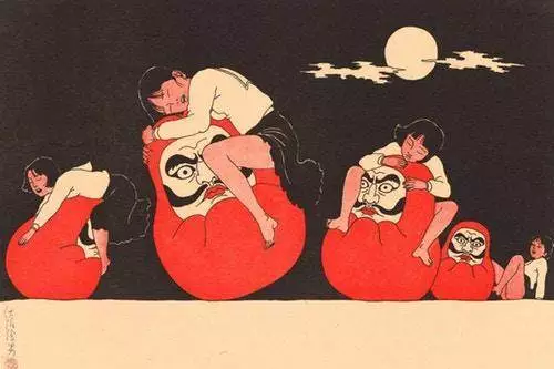 享誉世界的日本艺术家佐伯俊男 他的画集除了性还有人性的贪欲！