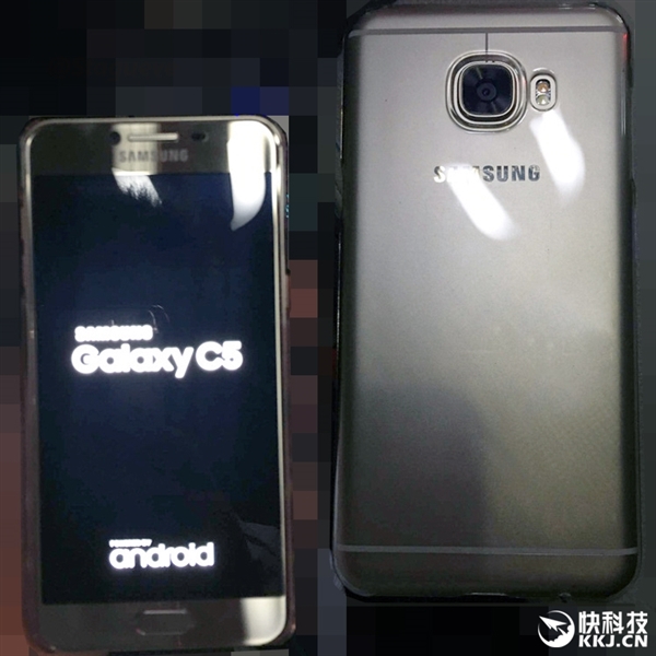 三星中国便宜机Galaxy C5真容新曝：外型献给苹果7