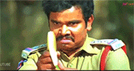 搞笑趣图：印度电影里什么东西都可能成为武器，比如香蕉！