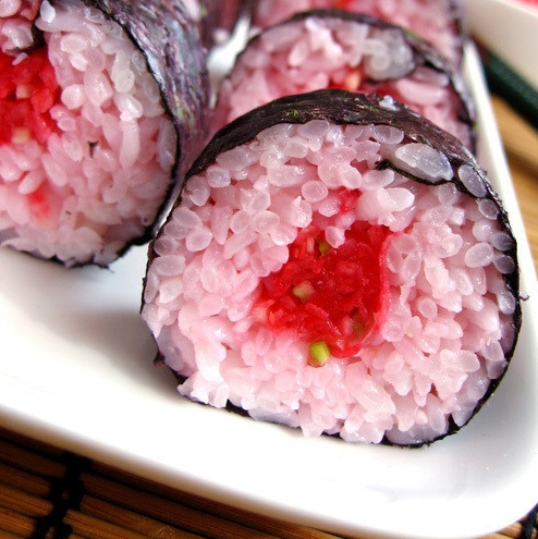 爱觅食：各种漂亮寿司的美味家常做法大全