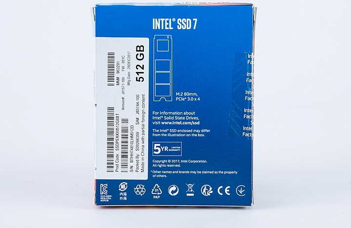 光一般的速度：3200MB/s高速传输！英特尔SSD 760P固态硬盘实测！