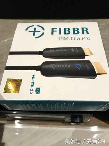 FIBBR光纤线HDMI线简易测评及4k(OPPO 203)应用感受