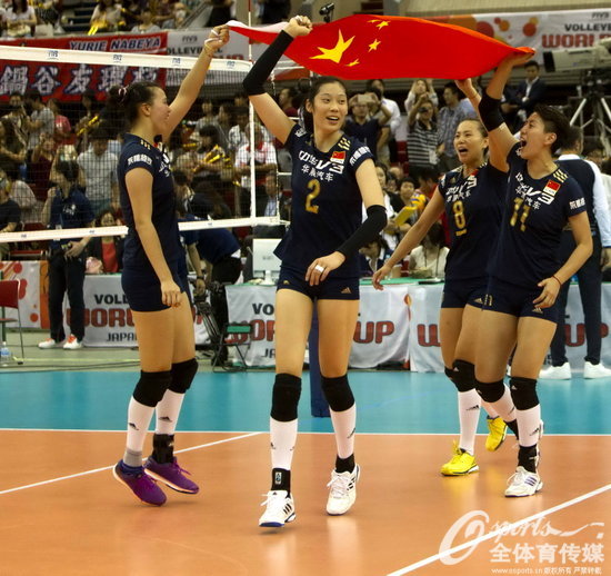 2015世界杯女排夺冠录像(2015年体坛回顾:不易!中国女排再夺世界杯冠军!)