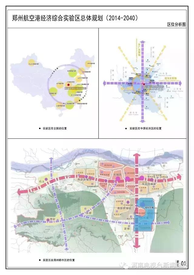 郑州航空港区总体规划批前公示 你有建议提出来！