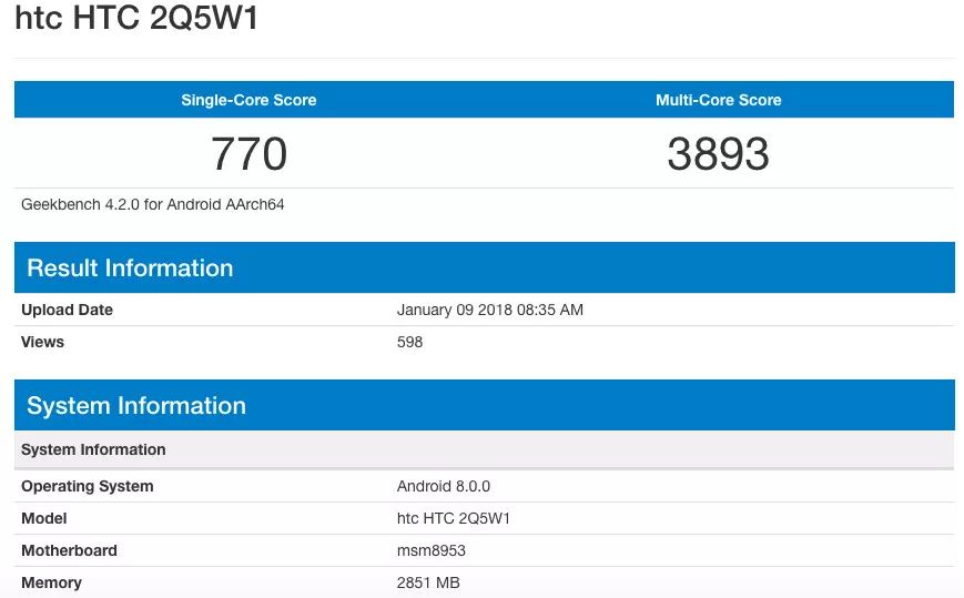 HTC2款新手机曝出：高通芯片 联发科CPU！