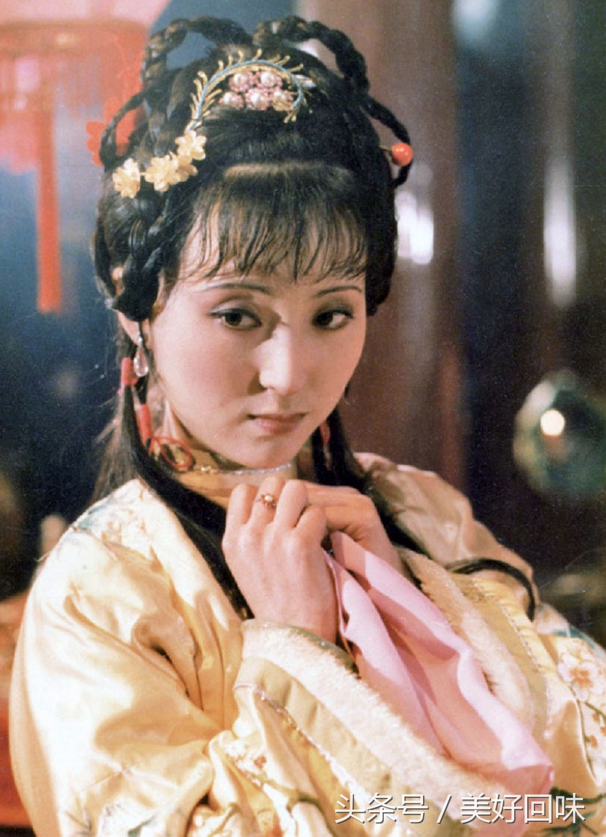 陈晓旭在1987版电视剧《红楼梦》中的定妆照 塑造最经典林黛玉(陈晓旭