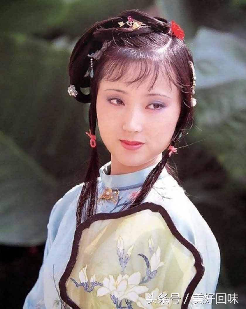 陈晓旭在1987版电视剧《红楼梦》中的定妆照 塑造最经典林黛玉