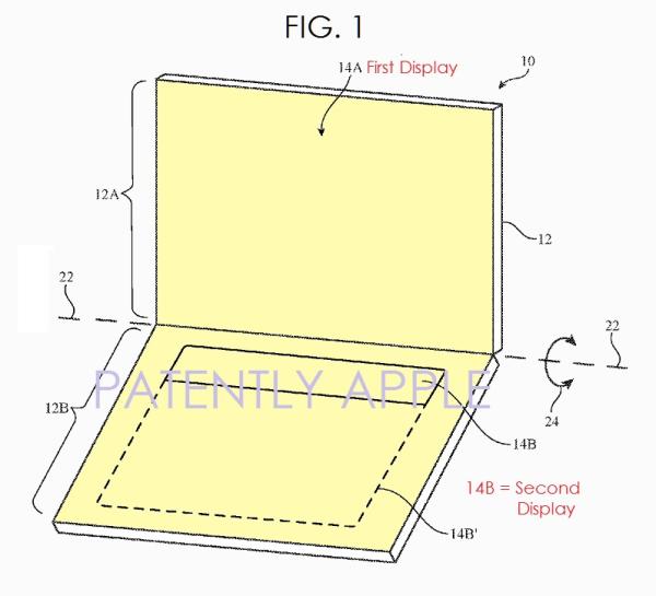 iPhone26项新专利权曝出：笔记本电脑键盘被第二块显示屏替代