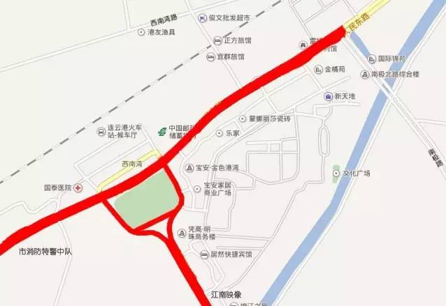 港城事连云港综合客运枢纽动工啦！5月25日起，火车站附近道路将封闭交通！