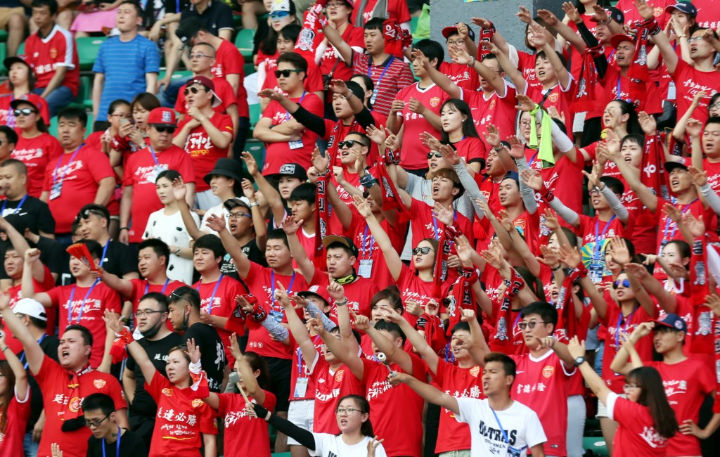 足球——中超:延边富德胜辽宁宏运