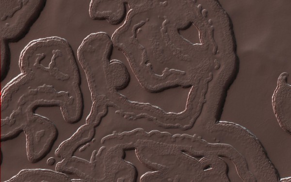 全新火星南极奇异景观：看起来像“蚂蚁农场”