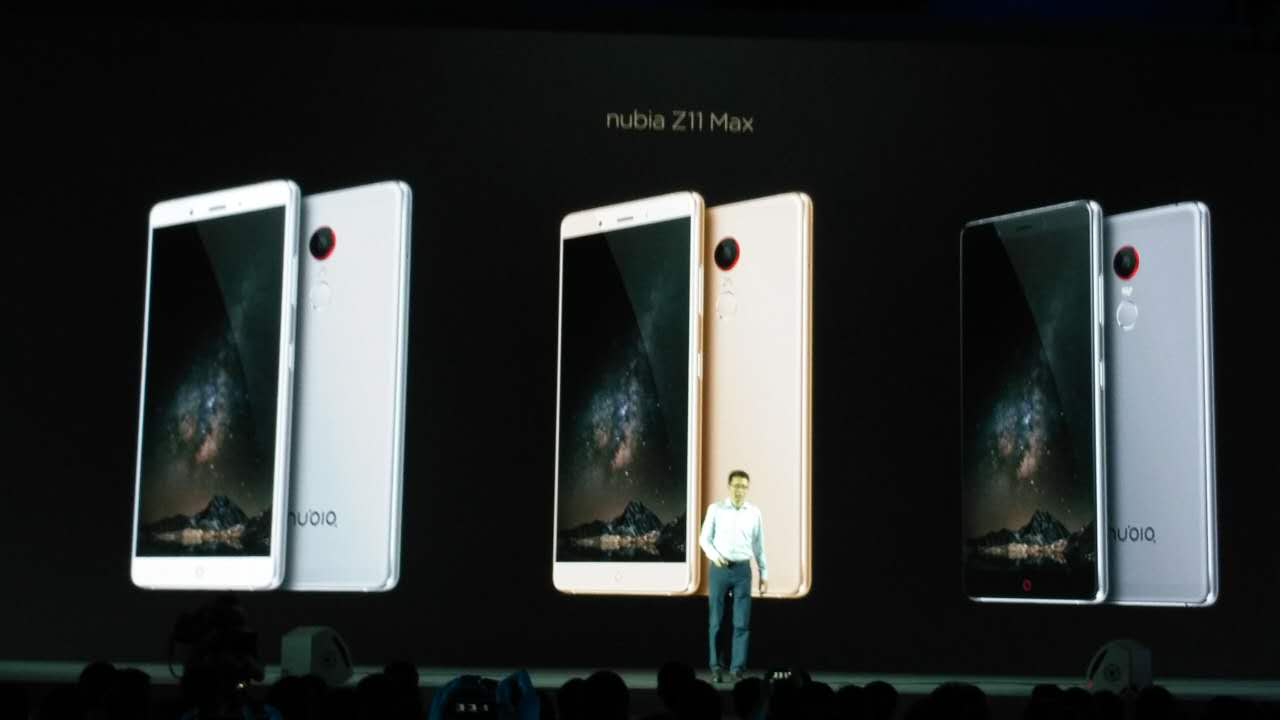 C罗典藏版限量！nubia公布较长续航力大屏幕Z11 Max手机上
