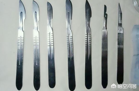 外科医生手术刀的种类型号，怕是比女生口红的种类型号，还要多