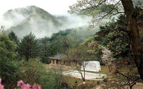 观赏朝鲜的名山—九月山