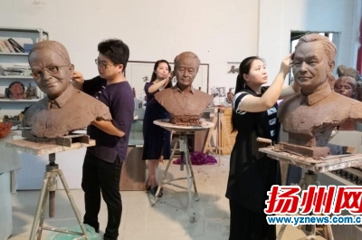 江苏百位名人雕塑展将在宁开幕 扬州人朱自清等三人入选