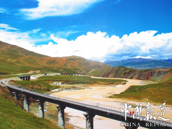 中铁十七局（原铁道兵第七师）参建青藏铁路二期工程剪影