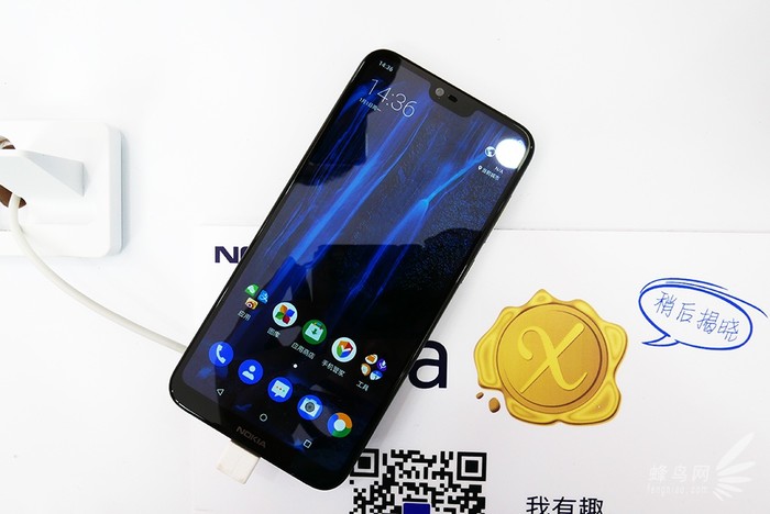 双摄像头加异型全面屏手机 NokiaX6宣布公布