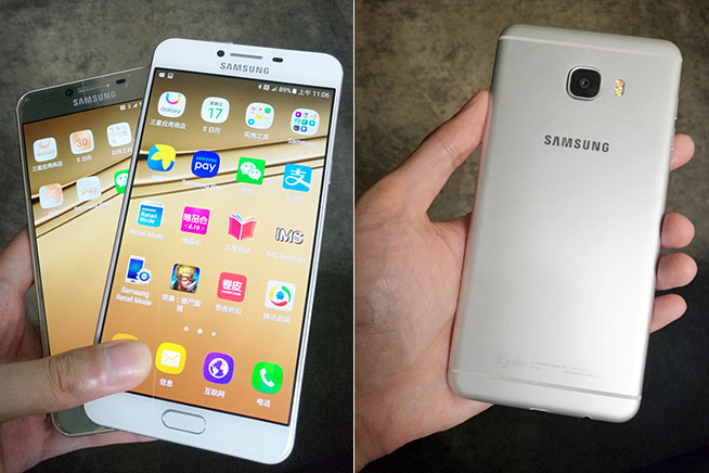 三星Galaxy C5/C7感受：正好的金属材料实力派演员