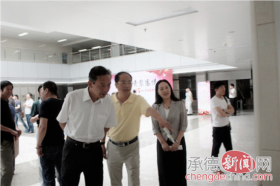 “翰墨丹青紫塞情”承德市庆祝中国共产党成立95周年书法美术作品展开展