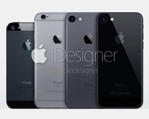 黑得很魅族手机：iPhone 7灰黑色版设计概念现身