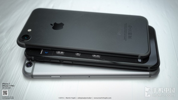 增加灰黑色版 这款苹果iPhone 7真美哭了