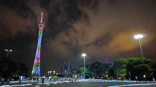 编写手欠拿了中兴天机7拍城市夜景，实际效果竟然那样