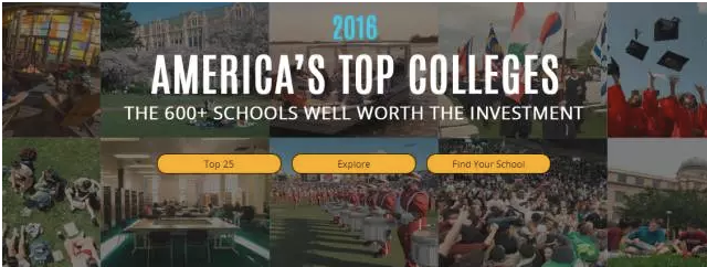 福布斯最佳大学排名霸屏，来学学美国人如何看排名？