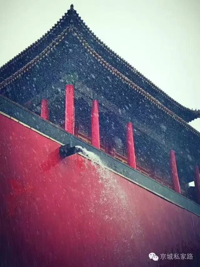 雨中皇家紫禁城：红砖碧瓦晴方好，山色空蒙雨亦奇