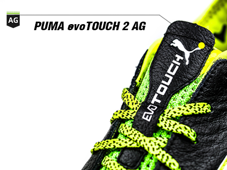 鉴赏：PUMA evoTOUCH 2 AG 黄黑颜色足球鞋
