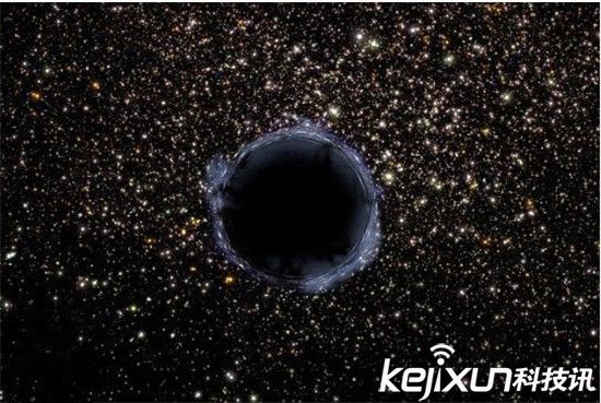 银河系中央竟潜伏第二大黑洞：中央黑洞正享用大餐