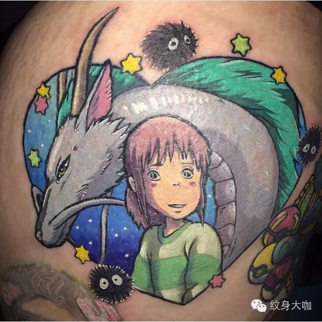 千与千寻忠实粉的tattoos