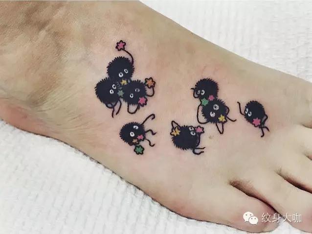 千与千寻忠实粉的tattoos