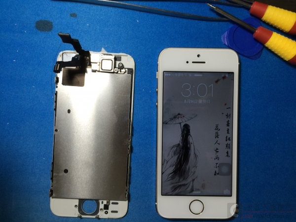 超详尽iPhone 5S换屏实例教程