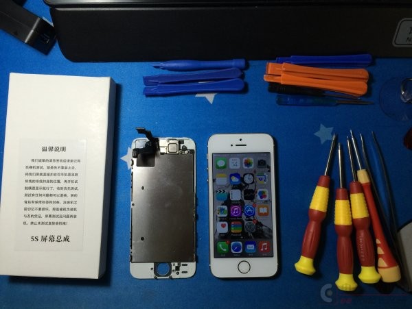 超详尽iPhone 5S换屏实例教程